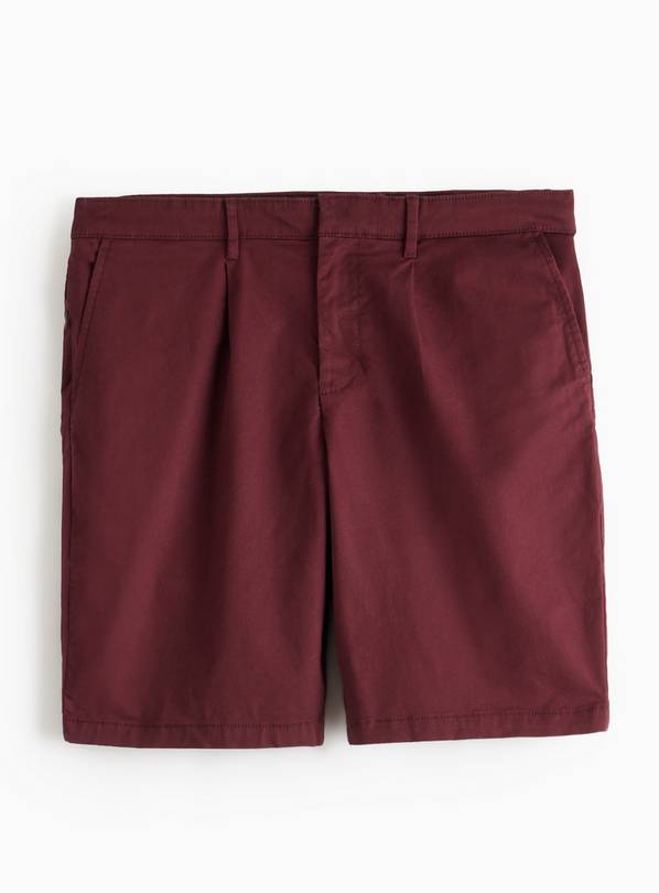 Dark Red Premium Chino Shorts 32
